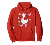 Funny Silly Goose On The Loose Silly Goose Boy Girl Kids Pullover Hoodie