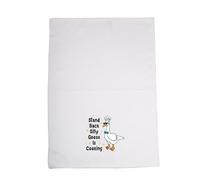 Funny Silly Goose Stand Back Silly Goose Is Cooking Kitchen Towel Goose Animal Lover Dish Cloths New Home Mother Father Gift (Goose Is Cooking)