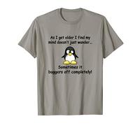Funny silly penguin t-shirt mens ladies retirement gift