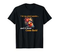 Funny Silly Retirement Ladies Gents Chicken Cockerel Hen T-Shirt
