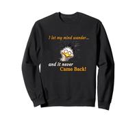 Funny silly retirement ladies gents Ostrich Rhea humourous Sweatshirt