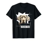 Funny Silver Lab Dog, Silver Labrador Retriever Humor T-Shirt