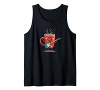 Funny Singing Winter Cup with Guitar for Boys and Girls Tank Top