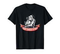 Funny Sir Lunch A Lot Lancelot Swordsman Knight Overweight T-Shirt