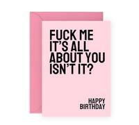 Funny Sister Birthday Card - Sarcastic Greetings for Women Girls Ladies Siblings Family Stepsis Sis - Cheeky Gifts For Him Her - Greeting Card and Jokes