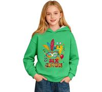 Funny Six Seven 6 7 Meme Loose Casual Fashion Printed Long Sleeve Sweatshirts 6 7 Meme Shirt Unisex Cotton Sweatshirt Boys Girls Holiday Essential Green