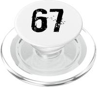 Funny Six Seven Meme, Youth, Gen Alpha, 6 7 Slang PopSockets PopGrip for MagSafe