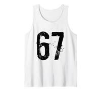 Funny Six Seven Meme, Youth, Gen Alpha, 6 7 Slang Tank Top