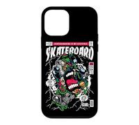 FUNNY SKATEBOARD HAND FUNNY HAND SCREAMING SKATEBOARD 80s Case for iPhone 12 mini