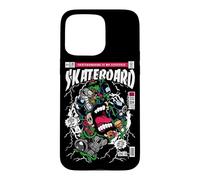 FUNNY SKATEBOARD HAND FUNNY HAND SCREAMING SKATEBOARD 80s Case for iPhone 15 Pro Max