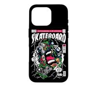 FUNNY SKATEBOARD HAND FUNNY HAND SCREAMING SKATEBOARD 80s Case for iPhone 16 Pro
