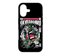 FUNNY SKATEBOARD HAND FUNNY HAND SCREAMING SKATEBOARD 80s Case for iPhone 17