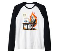 Funny Skeleton As Per My Last Email Raglan Baseball Tee