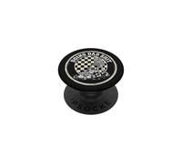 Funny Skeleton Dad Lawn Mowing Father's Day Humor Tee 2 PopSockets Adhesive PopGrip