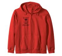 Funny Skeleton Graduation Easy Peasy Sarcasm Masters PhD Zip Hoodie