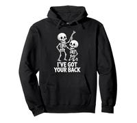 Funny Skeleton I've Got Your Back Halloween Costume Men Kids Pullover Hoodie