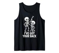 Funny Skeleton I've Got Your Back Halloween Costume Men Kids Tank Top