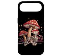 Funny Skeleton Mushroom Head Skull Mycophile Foraging Case for iPhone Air