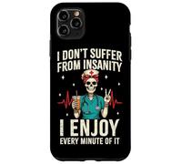 Funny Skeleton Nurse Coffee RN Case for iPhone 11 Pro Max