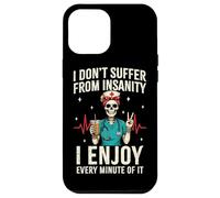 Funny Skeleton Nurse Coffee RN Case for iPhone 12 Pro Max