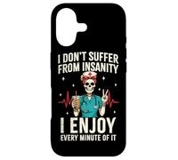 Funny Skeleton Nurse Coffee RN Case for iPhone 17