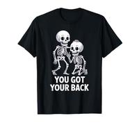 Funny Skeleton You Got Your Back Halloween Costume Men Kids T-Shirt