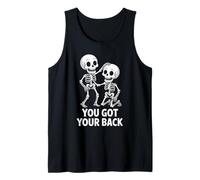 Funny Skeleton You Got Your Back Halloween Costume Men Kids Tank Top