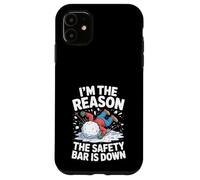 Funny Skiing Chairlift I'm The Reason The Safety Bar Is Down Case for iPhone 11