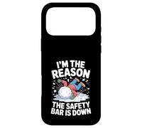 Funny Skiing Chairlift I'm The Reason The Safety Bar Is Down Case for iPhone 17 Pro Max