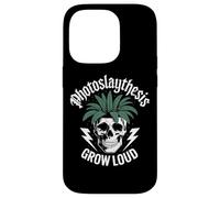 Funny Skull Planter Boston Fern Gothic Gardener Plant Humor Case for iPhone 14 Pro