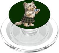 Funny Skye Terrier Dog Mug Coffee Scotland Flag PopSockets PopGrip for MagSafe