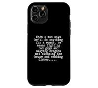 Funny Slaying Dragons Husband Chores Sarcasm Case for iPhone 11 Pro