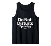 Funny Sleep Hygiene Dream Journaling Status Symbol Gift Tank Top
