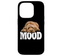 Funny Sleep PJ Mood Kids Goldendoodle Doodle Lover Case for iPhone 14 Pro