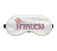 Funny Sleeping Eye Mask Soft Travel Blindfold Relax Cover Emoji Princess [042]