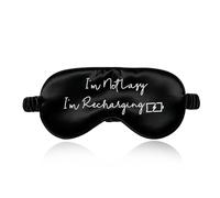 Funny Sleeping Eye Masks for Women Girls Christmas Birthday Gifts Meditation Eyes Cover for Nighttime Sleep Travel Vacation Gifts Satin Night Blindfold Eyes Masks Silk Nap Sleep Eyeshade