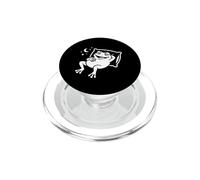 Funny Sleeping Frog Cozy Night Relaxation Cute Animal Sleep PopSockets PopGrip for MagSafe