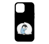 Funny Sleeping Penguin Pajamas Saying Cozy Case for iPhone 12 Pro Max