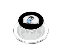 Funny Sleeping Penguin Pajamas Saying Cozy PopSockets PopGrip for MagSafe