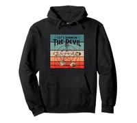 Funny Sleepover Ritual Retro Style Design Pullover Hoodie