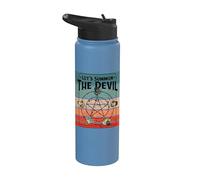 Funny Sleepover Ritual Retro Style Design Stainless Steel Insulated Water Bottle