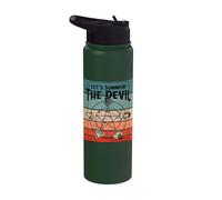 Funny Sleepover Ritual Retro Style Design Stainless Steel Insulated Water Bottle