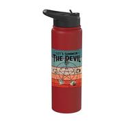 Funny Sleepover Ritual Retro Style Design Stainless Steel Insulated Water Bottle