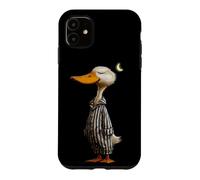 Funny Sleepwalking Duck in Pajama Case for iPhone 11