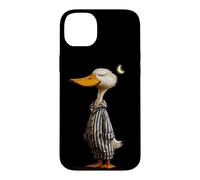 Funny Sleepwalking Duck in Pajama Case for iPhone 14 Plus