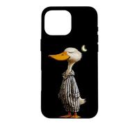 Funny Sleepwalking Duck in Pajama Case for iPhone 16 Pro Max