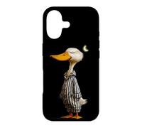 Funny Sleepwalking Duck in Pajama Case for iPhone 17