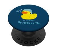 Funny Sleepy Rubber Ducky Duck PopSockets Adhesive PopGrip