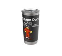 Funny Slope Dude Algebra Geometry Middle School Math Teacher Stainless Steel Insulated Tumbler