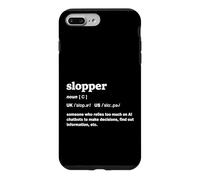Funny Slopper AI Humor Tech Satire Web Programmer Design Case for iPhone 7 Plus/8 Plus
